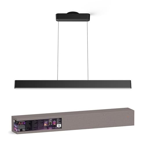 PHILIPS Hue Ensis Smart LED Pendant Light Black, Two LED Light Sources, White & Color Light Deal