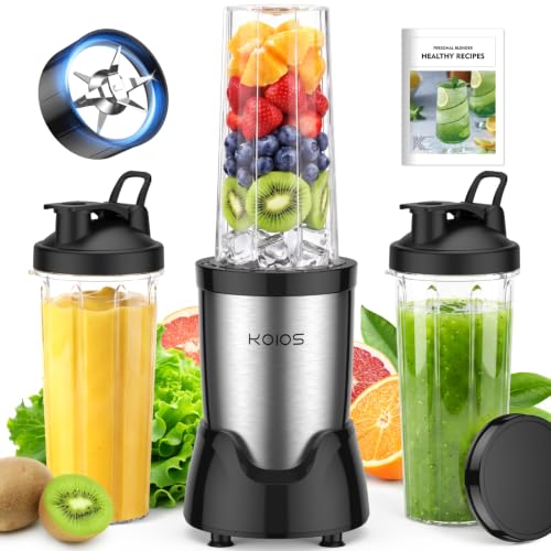 KOIOS Personal Blender with 3 To-go Cups