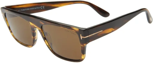 Tom Ford 55mm Rectangular Sunglasses