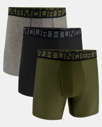 Under Armour Men's UA 6" Essential Tech or Mesh Boxerjock