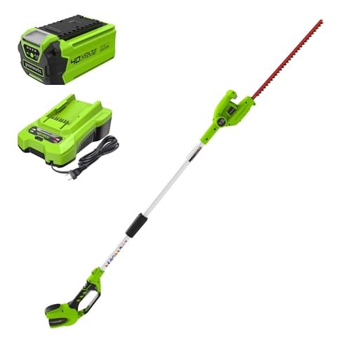 Greenworks 40V 20" Cordless Pole Hedge Trimmer with 2.0Ah Battery Deal
