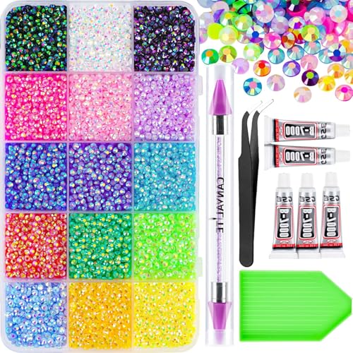 Resin Jelly Rhinestones for Bedazzling 18000Pcs 3mm Deal