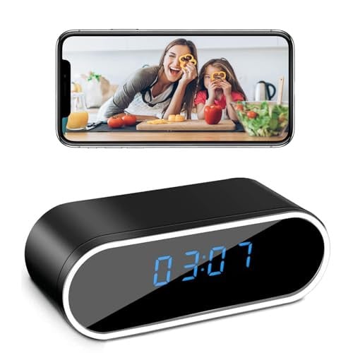 Hidden 1080p WiFi Camera Clock Deal