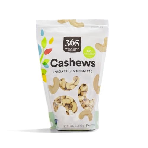365 by Whole Foods Market Raw Cashews 1-Pound Deal