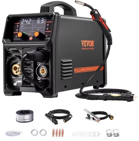 SucceBuy 5-in-1 MIG Welder 200Amp Pluse Mig Welding Machine Deal
