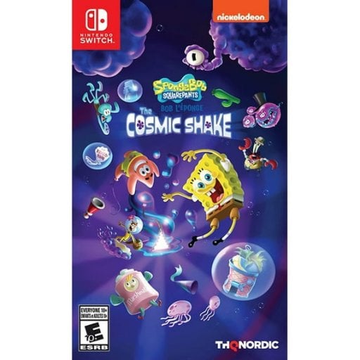 Spongebob Squarepants: The Cosmic Shake (Nintendo Switch, Physical)