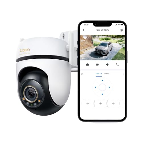 Tapo 3K 5MP Outdoor Pan/Tilt Security Wi-Fi Camera w/ 360° View & Motion Tracking Deal
