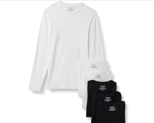 Amazon Essentials Men Cotton Long Undershirt Deal