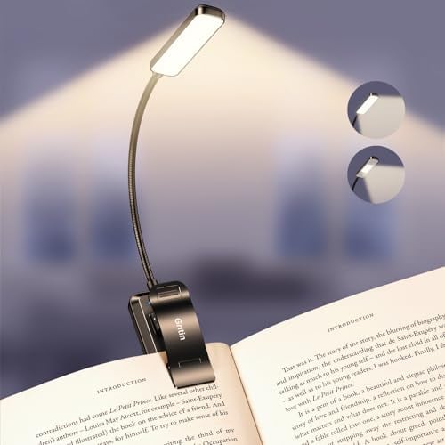 Gritin 2026 Gen 2 Book Light with 30 LEDs and 5 Color Brightness Settings Deal