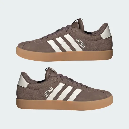 Adidas Women VL Court 3.0 Shoes (Ice Gold Met./ Core Black/ Off White) Deal