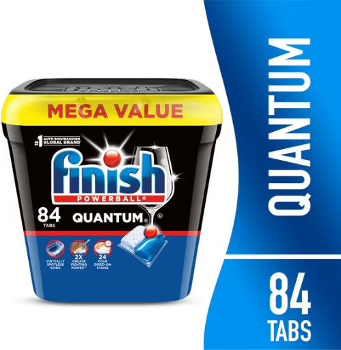 Finish Quantum Dishwasher Pods 84-Count Deal