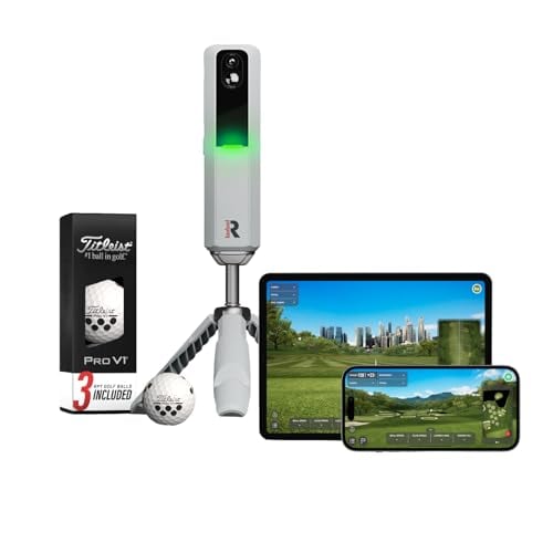 Rapsodo MLM2PRO Golf Simulator w/ 3-Pk Titleist Pro V1 Golf Balls