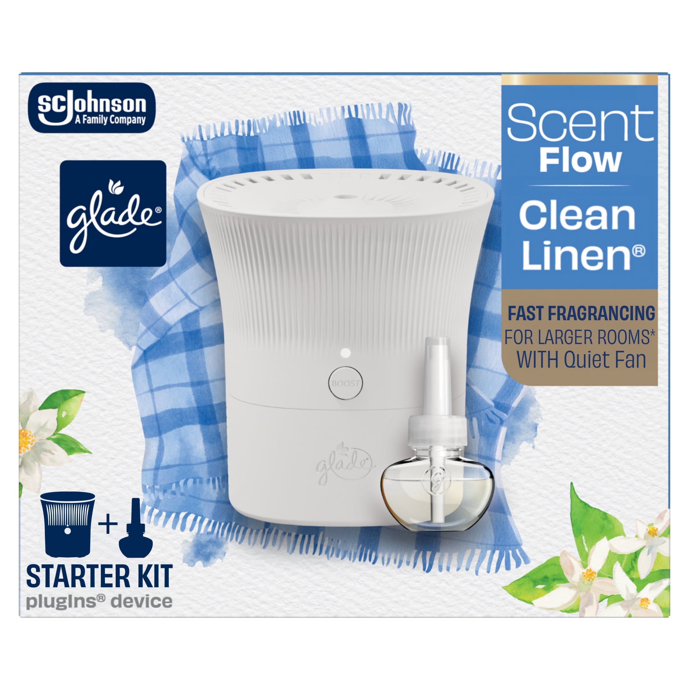 Glade Scent Flow PlugIns Air Freshener Starter Kit
