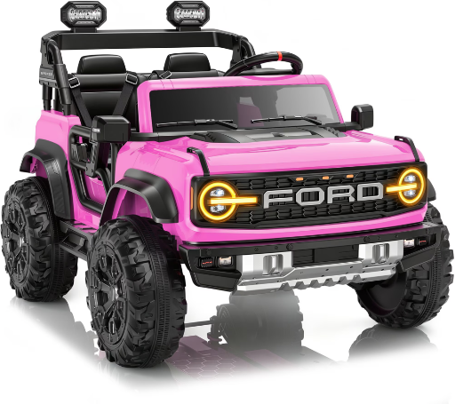 iYofe 24V 2-Seater Ford Bronco Raptor Ride-On Toy