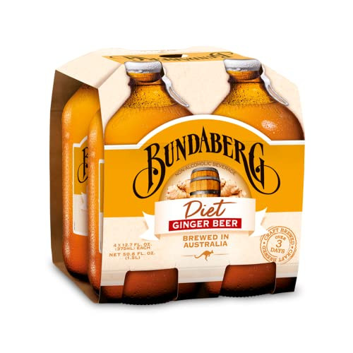 Bundaberg Diet Ginger Beer 4-Pack