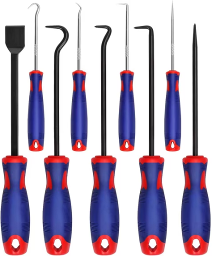 WORKPRO 9-Piece Precision Pick & Hook Set w/ Scraper Deal
