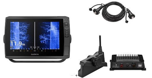 Garmin ECHOMAP Ultra 2 106sv and LiveScope Plus LVS34 Bundle