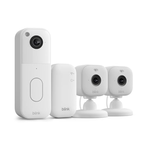 All-New Blink Video Doorbell + 2 Mini Cameras