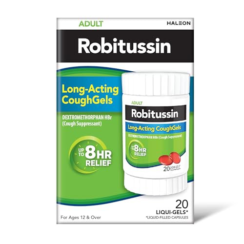 Robitussin Long-Acting CoughGels 20-Count
