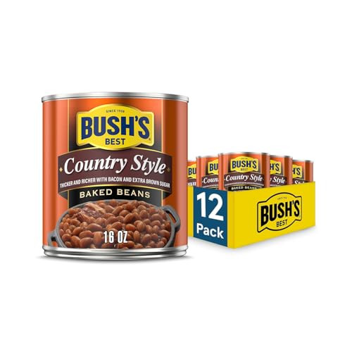 Bush's Best 16 Oz Canned Country Style Baked Beans (12-Pack)