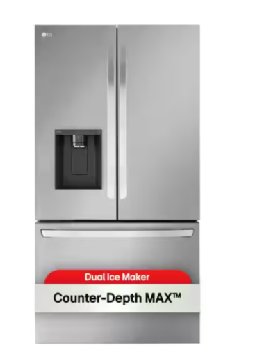 LG 36" 26 cu ft Smart Counter-Depth MAX French Door Refrigerator