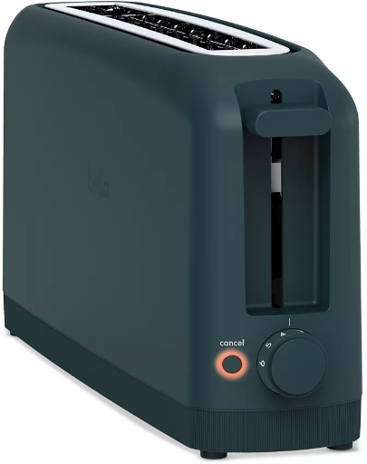 Bella 2-Slice Wide-Slot Slim Toaster (Forest Green)