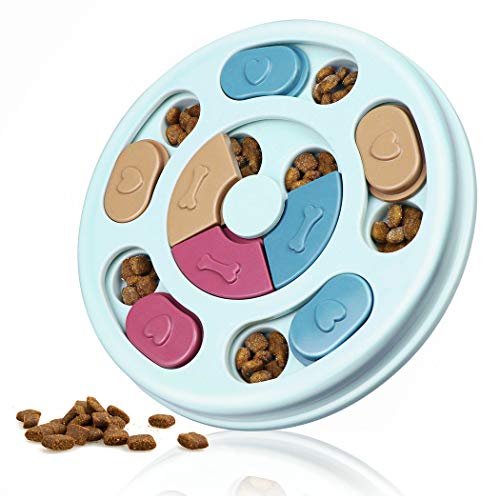 Joansan Interactive Dog Puzzle Game Toys (Blue) Deal