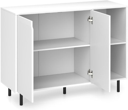 Costway 42" Sideboard Buffet Cabinet Kitchen w/ Adjustable Shelves Deal