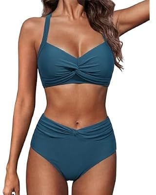 Hanna Nikole Women’s High Waisted Bikini Sets Deal