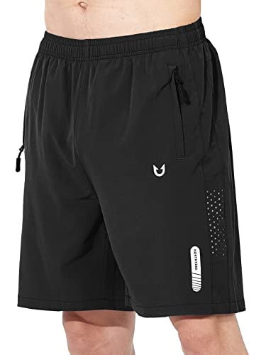 NORTHYARD Men's Athletic Running Shorts 7" Black XL Deal