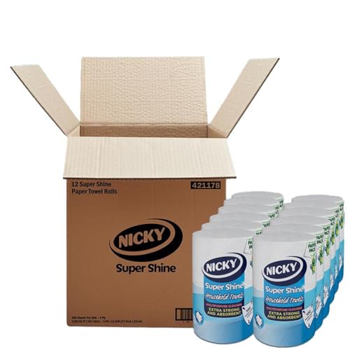 Nicky Super Shine Multipurpose Paper Towel 3 Ply Deal