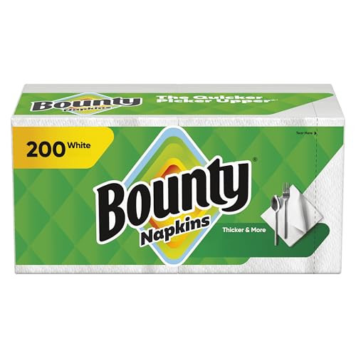 Bounty Paper Napkins 200-Count
