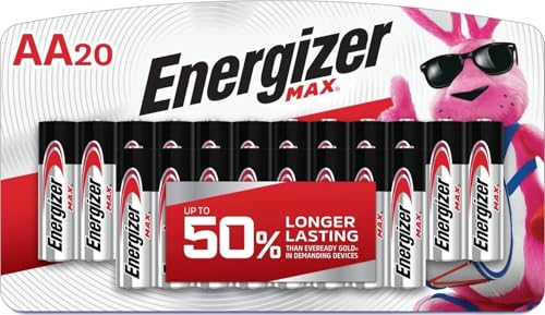 Energizer Max AA Alkaline Batteries 20-Count Deal