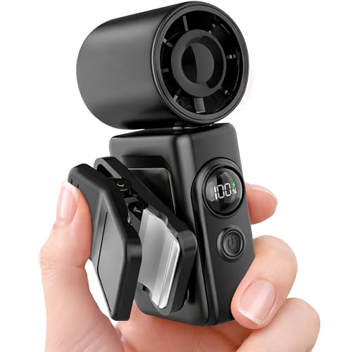Hotsales 2-in-1 Clip-On & Handheld Portable Fan with 4 Speeds Deal