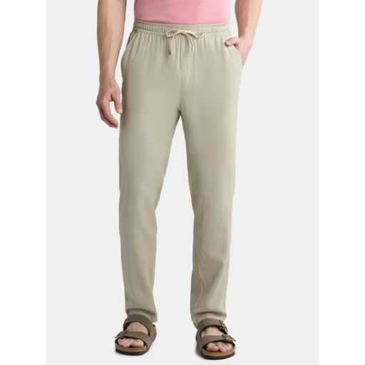 George Men's Linen Blend Pants (Sand Storm or Washed Indigo)