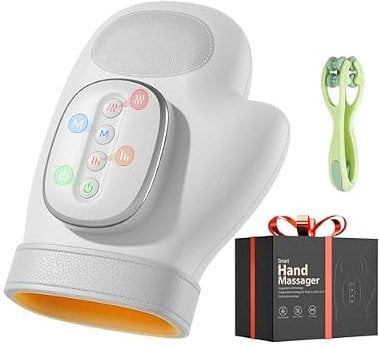 WUX Hand Massager with Heat Compression Relief