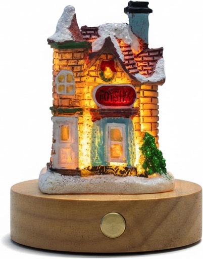 Christmas Houses Night Light LED Table Lamps