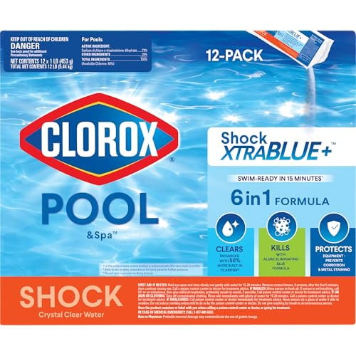 Clorox Pool&Spa Shock XTRABLUE Plus 12-Pack