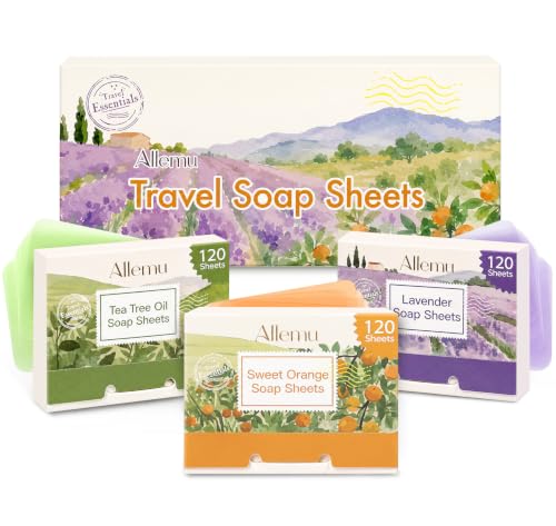 Travel Soap Sheets for Hand Washing