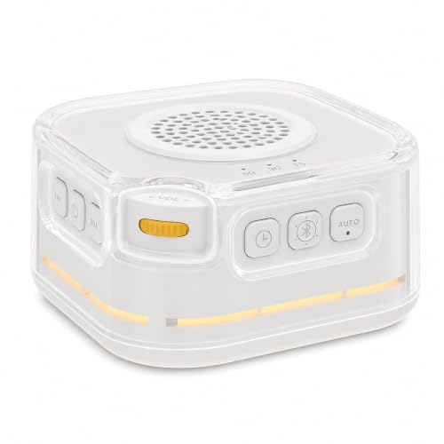 White Noise Machine for Baby with 28 Sounds, Auto Cry Detection, and Bluetooth Speaker Deal