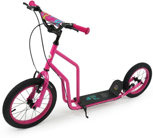 Costway Youth Scooter w/ Adjustable Handlebar (Age 8+)