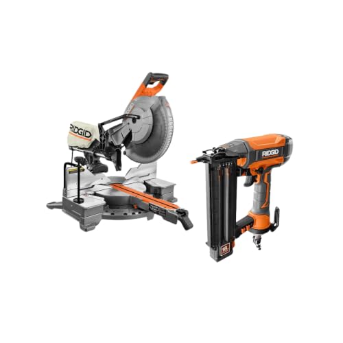 RIDGID 15 AMP Corded 12 in. Dual Bevel Sliding Miter Saw Deal