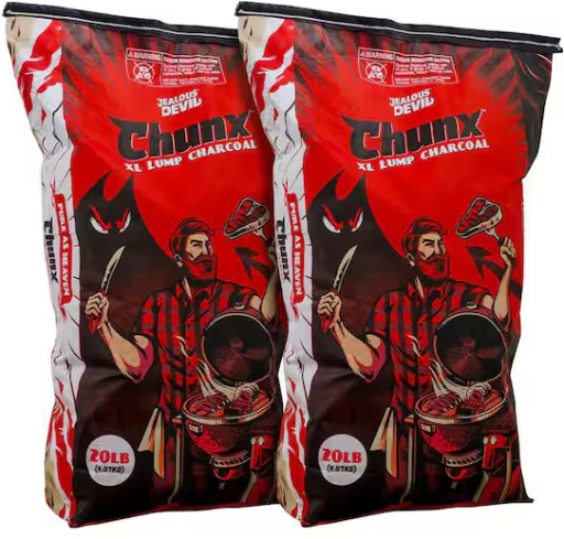Jealous Devil 20 lbs. Lump Charcoal (2-Pack)