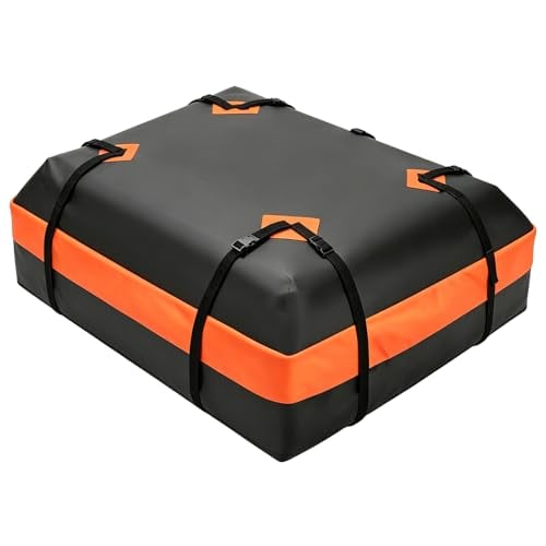 DUMOS Waterproof Car Roof Bag Cargo Carrier 15 Cu. Ft. Deal