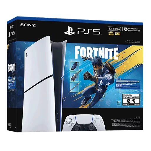 PlayStation 5 Digital Edition Console 825 GB - Fortnite Flowering Chaos Bundle
