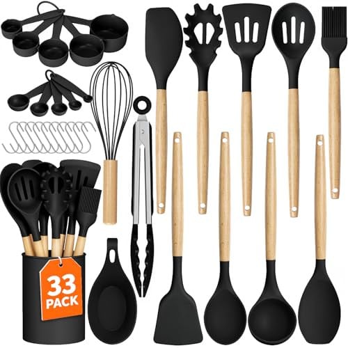 WISELIFE Kitchen Utensils Set - 33 PCS Deal