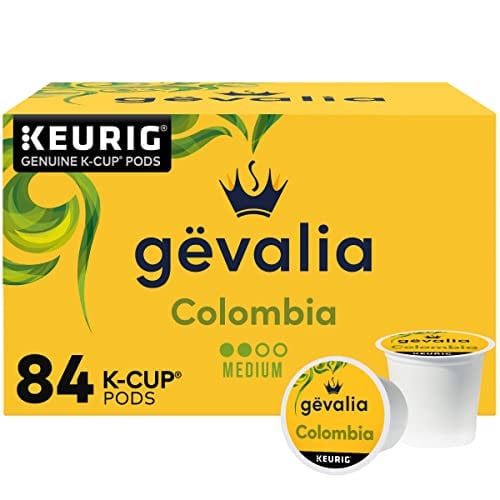 Gevalia Colombia K-Cup Coffee Pods 84-Count Deal
