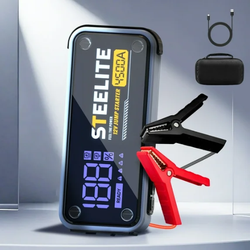 Steelite 4500A 20000mAh 12V Car Battery Jump Starter (10L Gas/10L Diesel) Deal