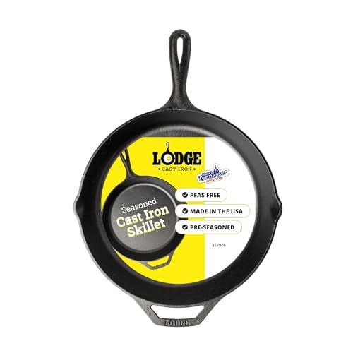 Lodge Seasoned Cast Iron Skillet 12" Deal