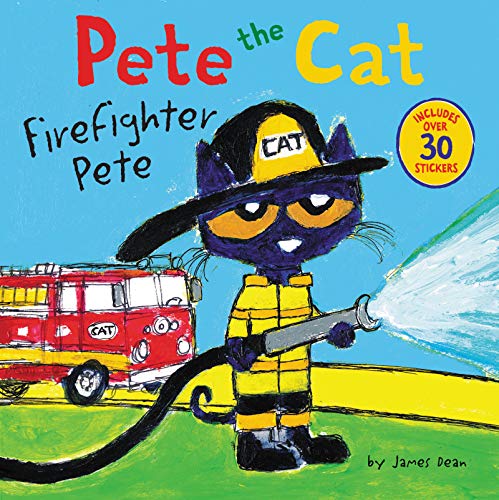 Pete the Cat: Firefighter Pete with 30+ Stickers Deal